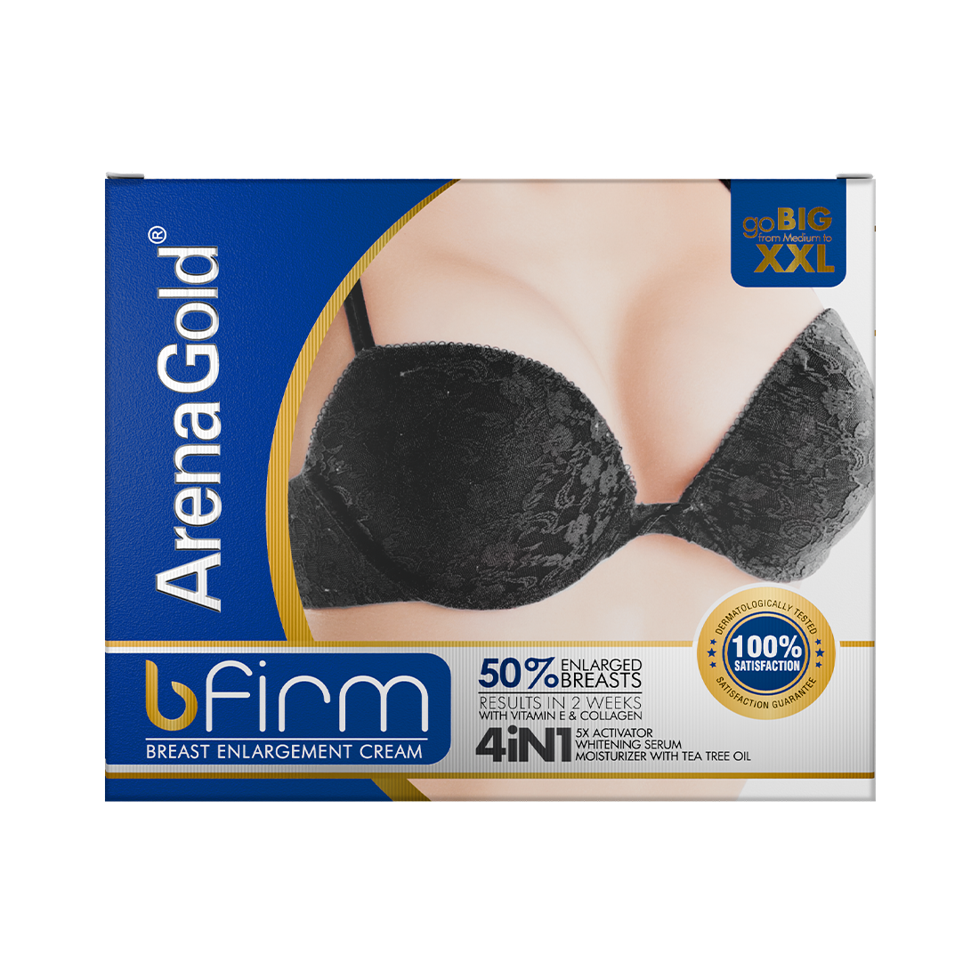 Arena gold Breast Enlargement cream 4 in 1