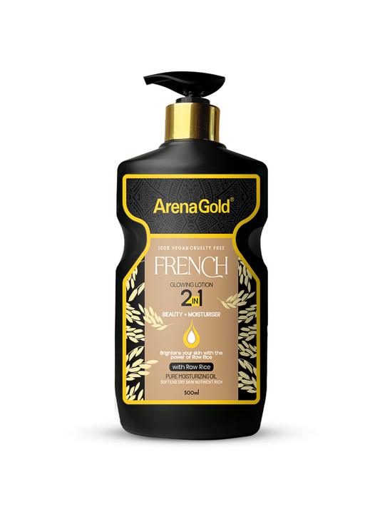 Arena Gold Raw Rice Glowing Lotion