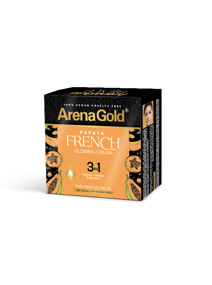 Arena Gold Papaya Glowing Cream 3 in 1