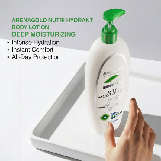 Arena Gold Deep Moisturizing Lotion 500ml