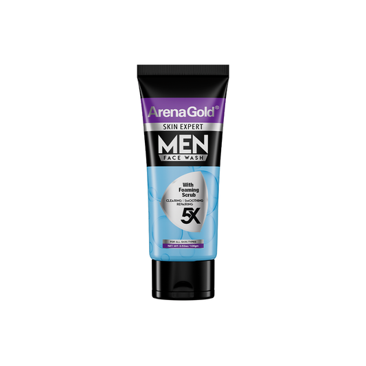 Arena Gold Men Foaming Facewash