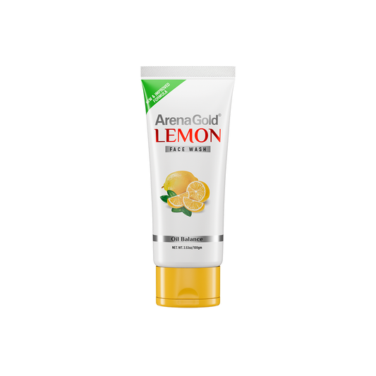 Arena Gold Lemon Facewash