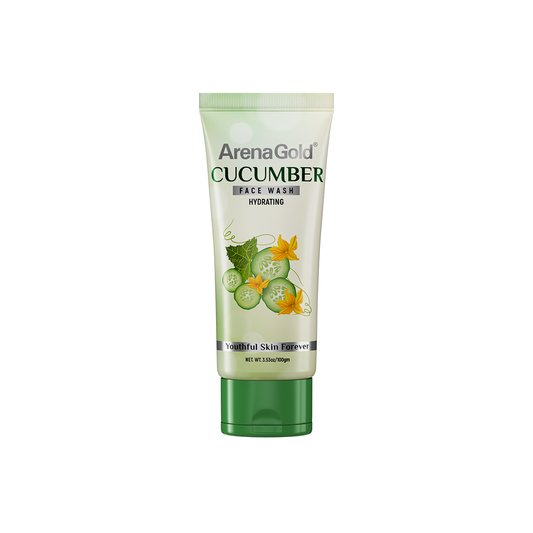 Arena Gold Cucumber Facewash