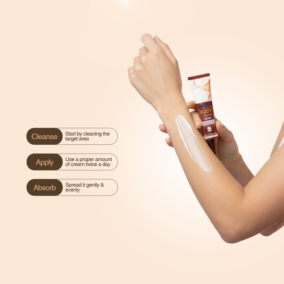 Arena Gold Body LIghteing Cream