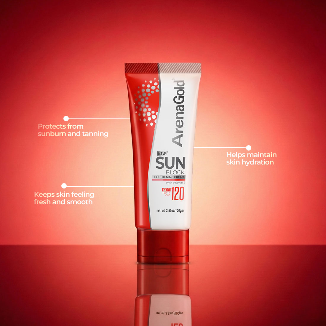 AreanGold SPF-120 100g