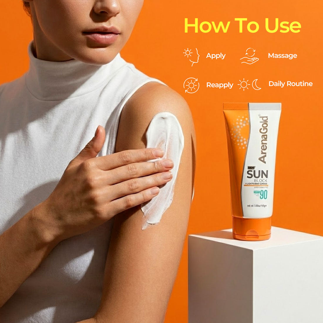 AreanGold SPF-90 100g