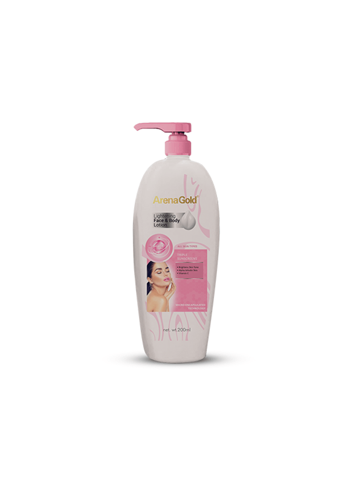 Arena Gold Face & Body Lotion 500ml