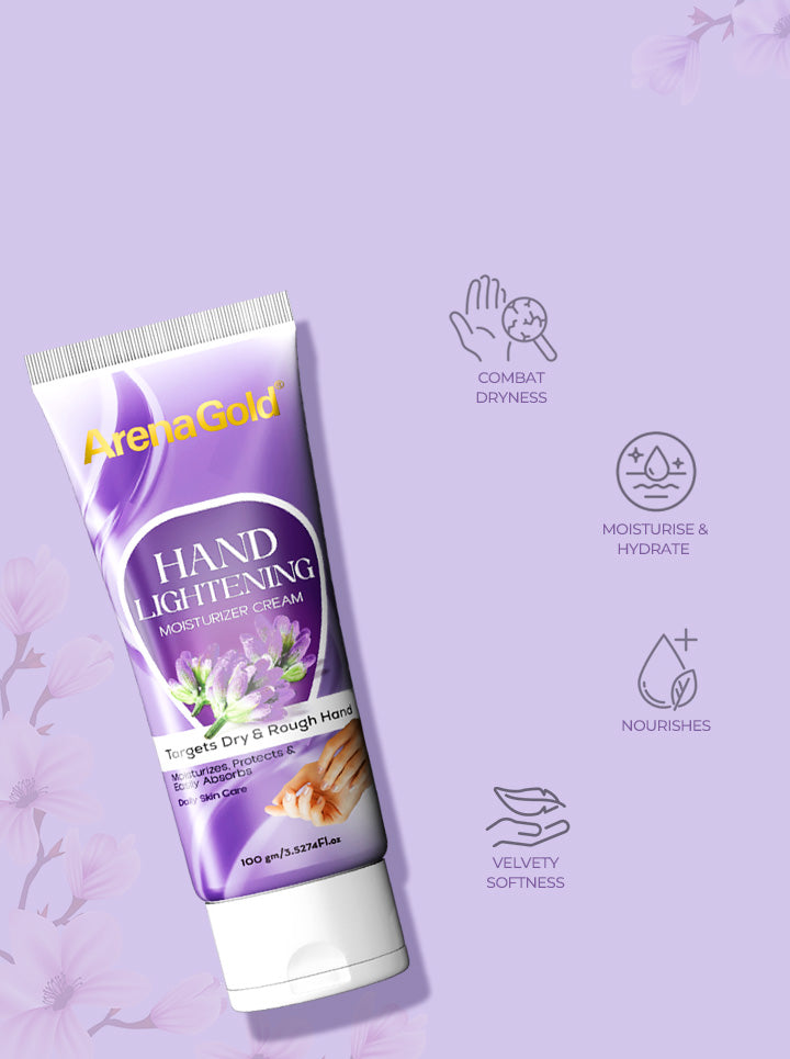 Arena Gold Hand Lightening Cream