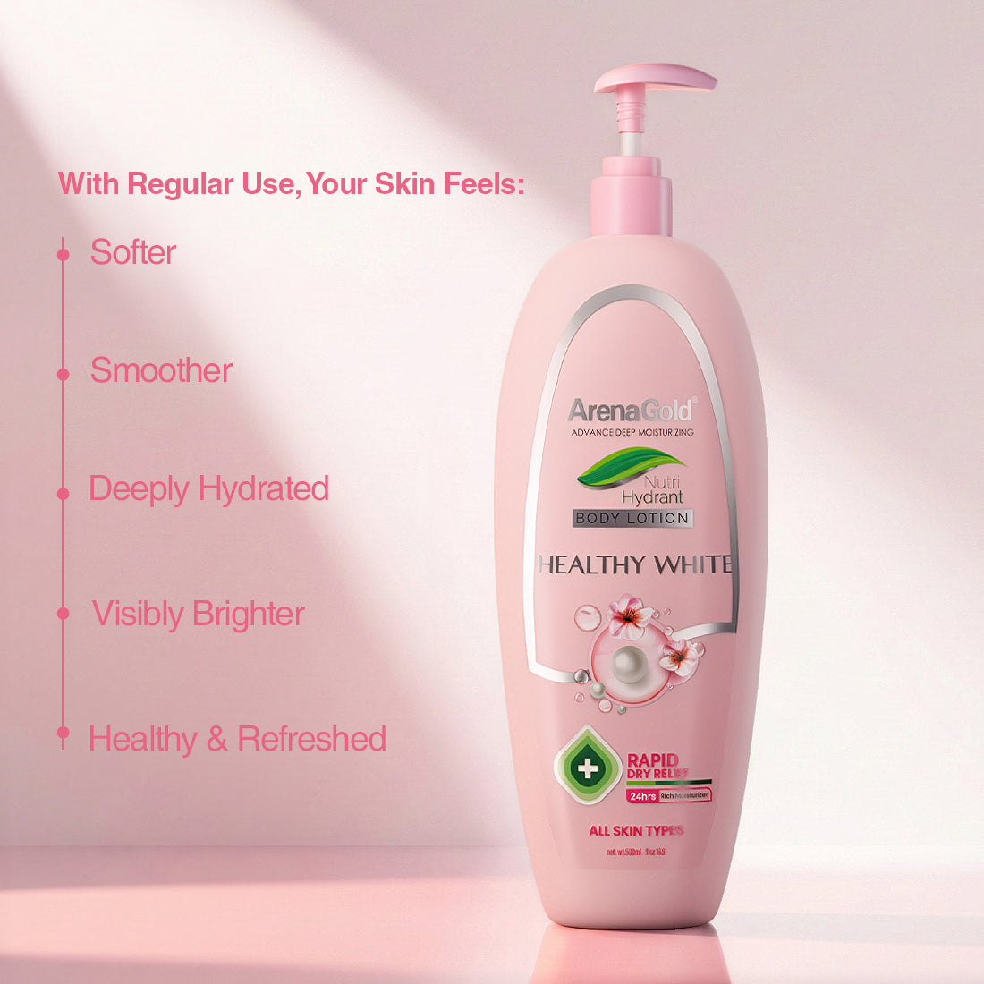 Arena Gold Healthy Whiting Lotion 500ml