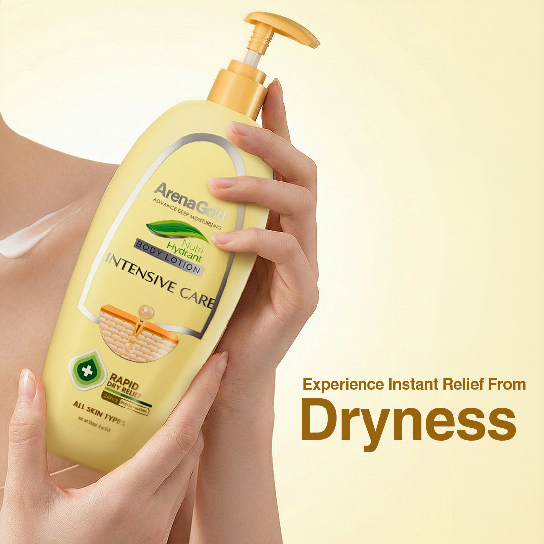 Arena Gold Intensive Care Lotion 500ml