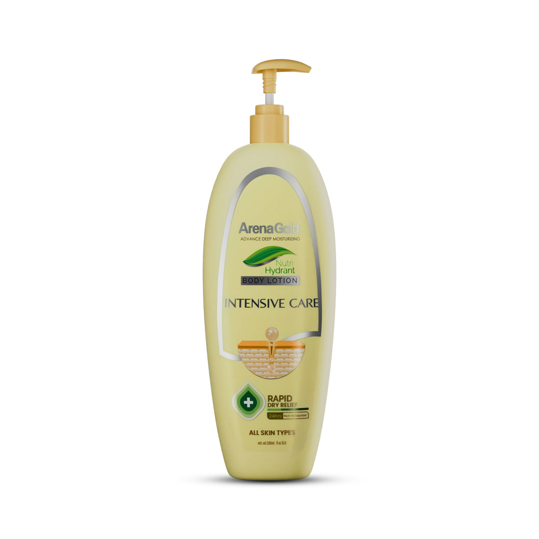 Arena Gold Intensive Care Lotion 500ml